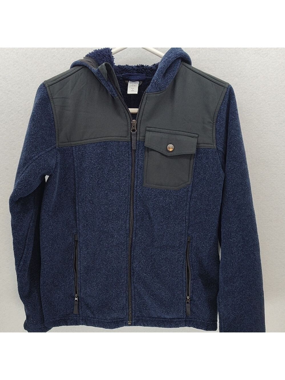 REI Kids Blue and Gray Jean Jacket